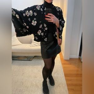 Free People cropped kimono top